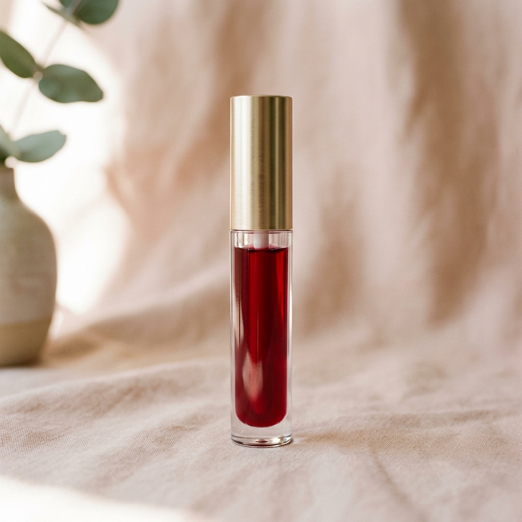Glossy Lip Oil — Cherry