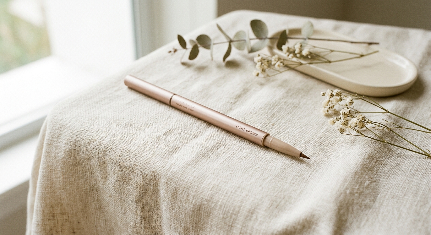 Micro-Fine Eyebrow Pen — Light Brown
