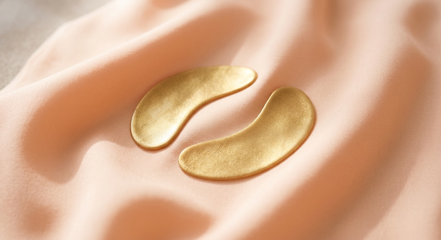 Peptide Under-Eye Patches — Gold