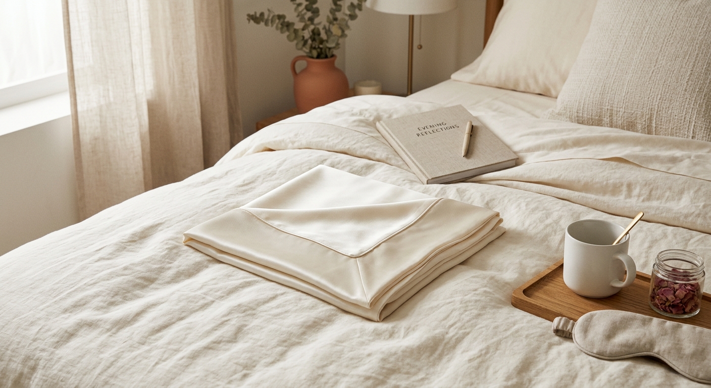 Silk Pillowcase 22-Momme — Ivory